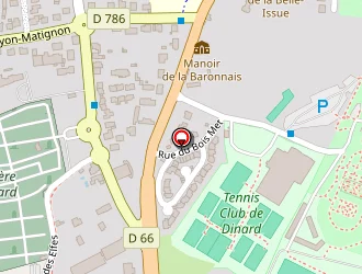 Carte de Pfg - Services Funéraires à Dinard