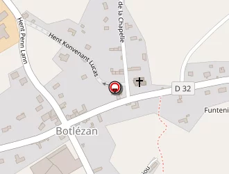 Carte de Botlezan (earl) à Bégard