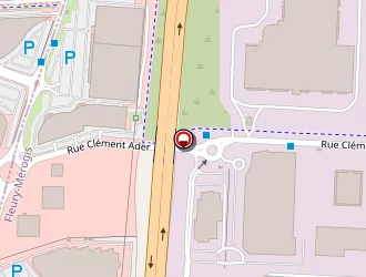 Carte de Egrpb Batiment à Fleury-mérogis