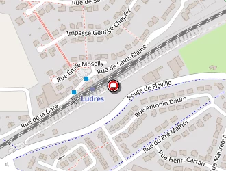 Carte de Archilor à Ludres