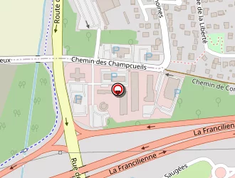 Carte de Decathlon à Brétigny-sur-orge