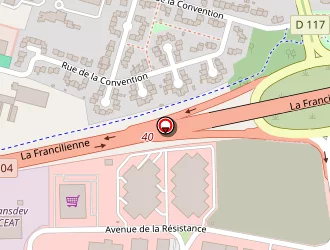 Carte de Actiflip Charles Service Concessionnaire à Sainte-geneviève-des-bois