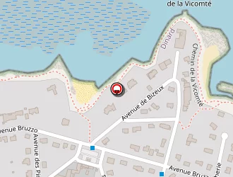 Carte de Maison Saint Francois à Dinard