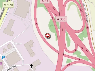 Carte de Colisprint à Ludres