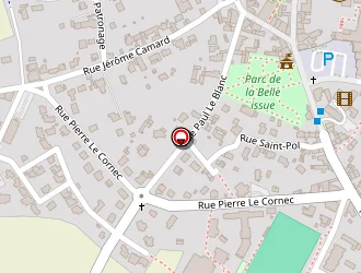 Carte de Complexe Sportif à Étables-sur-mer