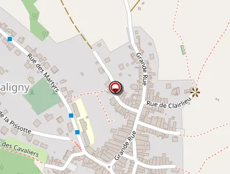 Carte de Godin Chantal à Chaligny