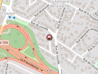 Carte de Pisc à Linas