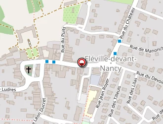 Carte de Cure à Fléville-devant-nancy