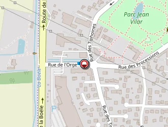 Carte de B&b Hôtel à Brétigny-sur-orge