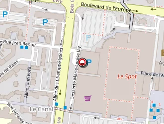 Carte de Moulin De Paiou à Évry