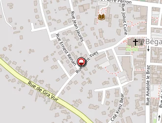 Carte de Saulnier Alain à Bégard