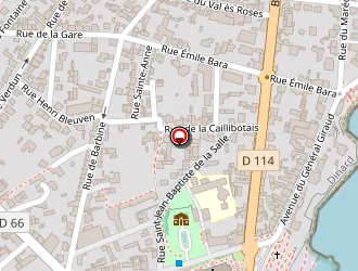 Carte de Courty Jerôme à Dinard