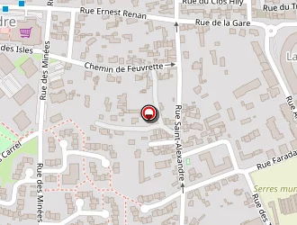 Carte de Fouquere Vincent à Dinard