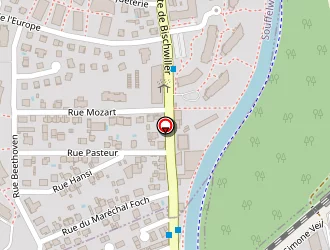 Carte de M.j.a. à Hœnheim