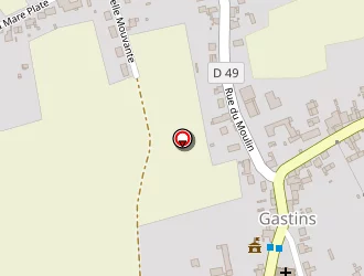 Carte de Chéreau à Gastins