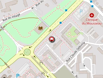 Carte de Groupes Scolaires à Évry