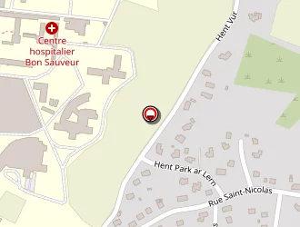 Carte de Le Soleil Levant à Bégard