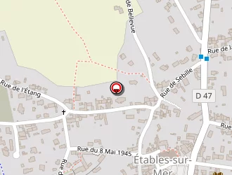 Carte de Mairie à Étables-sur-mer