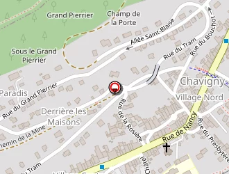 Carte de Ecole Maternelle à Chavigny