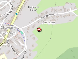 Carte de Citystade à Chavigny