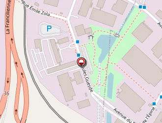 Carte de Dhaze Paris à Courcouronnes