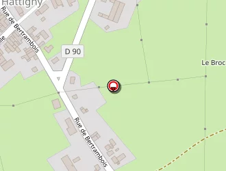 Carte de Carrefour Express à Hattigny