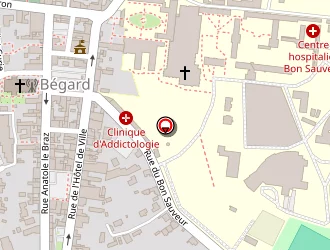 Carte de Barek Nathalie à Bégard