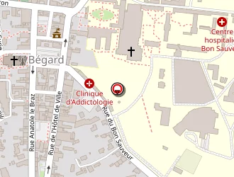 Carte de Le Luyer Michelle à Bégard