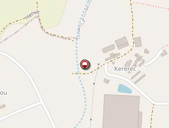 Carte de De Kererec à Taulé