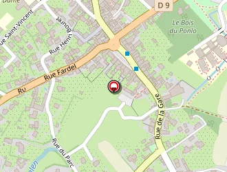 Carte de Saint Jacques à Lanvollon