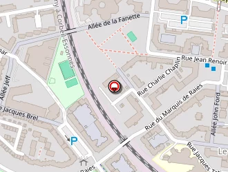 Carte de Italia à Courcouronnes