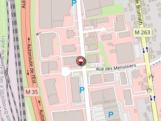 Carte de Office Depot à Souffelweyersheim