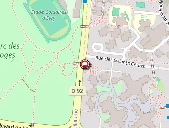 Carte de La Grande Récré à Évry