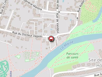 Carte de Ams à Saint-dizier