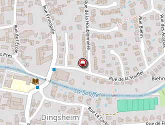 Carte de Wagner J à Dingsheim