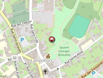 Carte de Le Bars Yves à Lanvollon