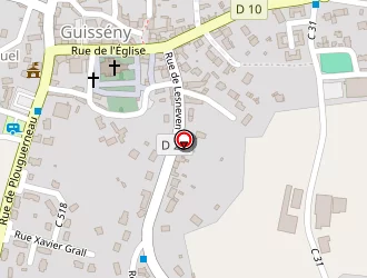 Carte de Auto-clinique à Guissény