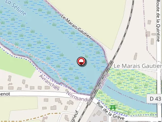 Carte de Leguerinais Joris à Pontaubault