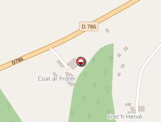 Carte de Cesson Eric à Lanmeur