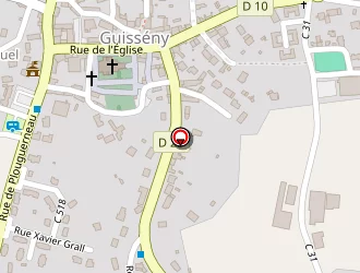 Carte de La Poste à Guissény