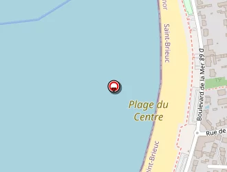 Carte de La Plage à Erquy