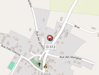 Carte de Forveille Philippe à Céaux