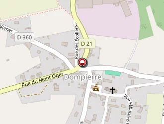 Carte de Maison Du Fer à Dompierre