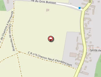 Carte de Dubuisson Geneviève à Hermeray