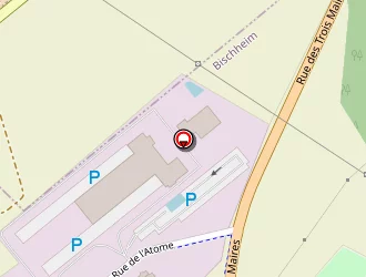 Carte de Balastière à Bischheim