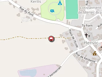 Carte de Paul Hervé à Henvic