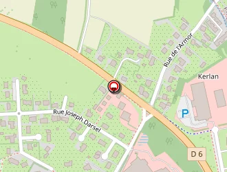 Carte de Hotel Lucotel Lanvollon à Lanvollon