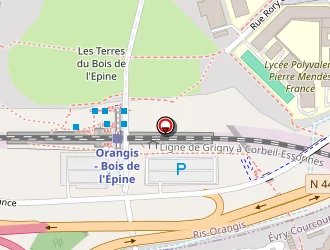 Carte de Diarra Logistics à Courcouronnes