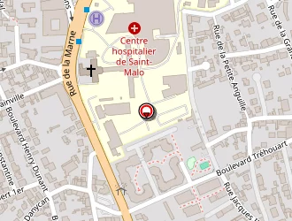 Carte de Gp Formation à Saint-malo