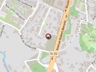 Carte de Proxi Marché à Linas